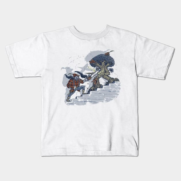The Neverending Duel Kids T-Shirt by Made With Awesome